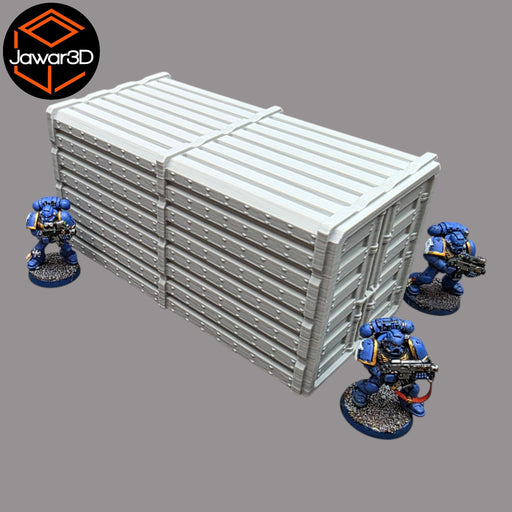 Nyxar Container - 28mm Wargaming Scatter Terrain Scenery Tabletop Miniature - Only-Games
