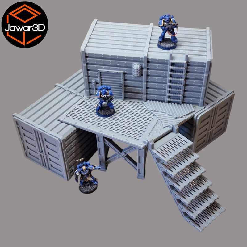 Nyxar Habitat #3 - 28mm Wargaming Scatter Terrain Scenery Tabletop Miniature - Only-Games