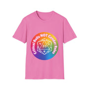 Critical Rolls NOT Gender Roles Unisex Softstyle T-Shirt - Only-Games