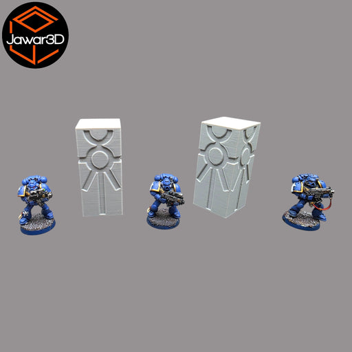 Undead Pillar - 28mm Wargaming Scatter Terrain Scenery Tabletop Miniature - Only-Games