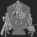 Sylas Holt Rumplestash ( Human - Artificer ) Grey