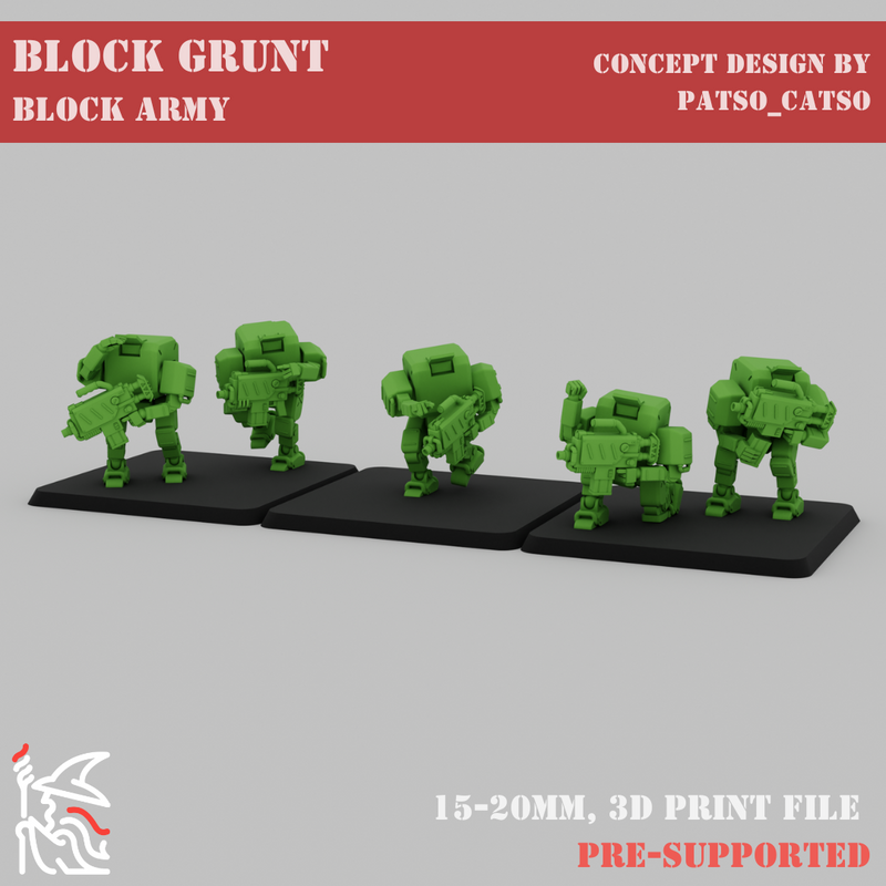 [Block Army] Block Grunts x20