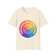 Critical Rolls NOT Gender Roles Unisex Softstyle T-Shirt - Only-Games