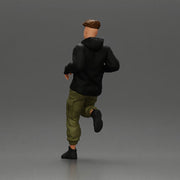 Man in Black Hoodie Casually Leaning Against a Stylish Car - Only-Games