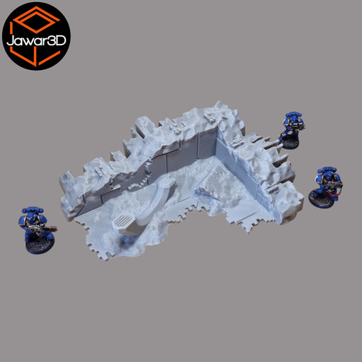 Eldoria Ruins #2 - 28mm Wargaming Scatter Terrain Scenery Tabletop Miniature - Only-Games