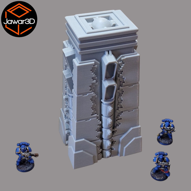 Eldoria Tower - 28mm Wargaming Scatter Terrain Scenery Tabletop Miniature - Only-Games