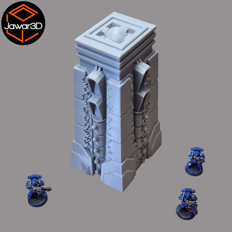 Eldoria Tower - 28mm Wargaming Scatter Terrain Scenery Tabletop Miniature - Only-Games