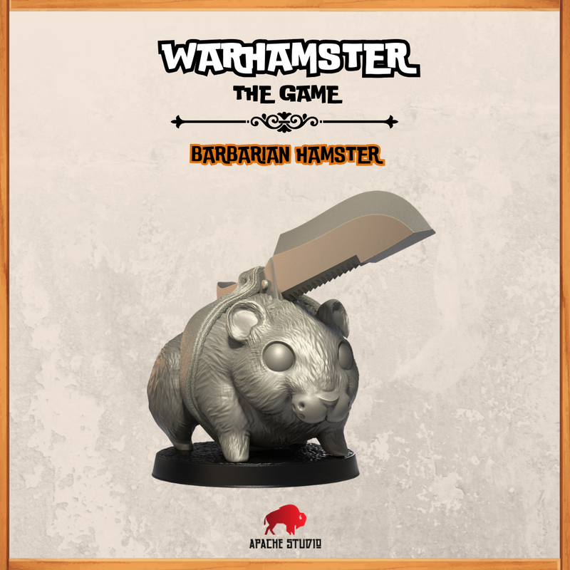 Warhamster The Game: BARBARIAN HAMSTER