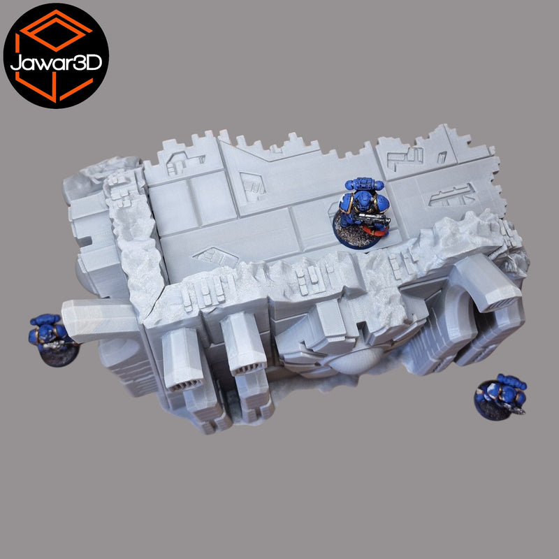 Eldoria Building #2 - 28mm Wargaming Scatter Terrain Scenery Tabletop Miniature - Only-Games