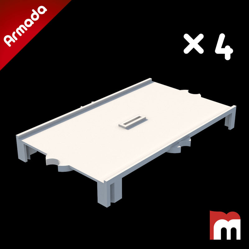 (Armada) 4x Base Large - Only-Games