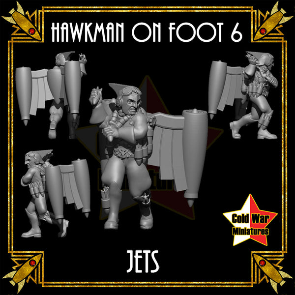 Hawkman on Foot 6 (Jets) - Only-Games