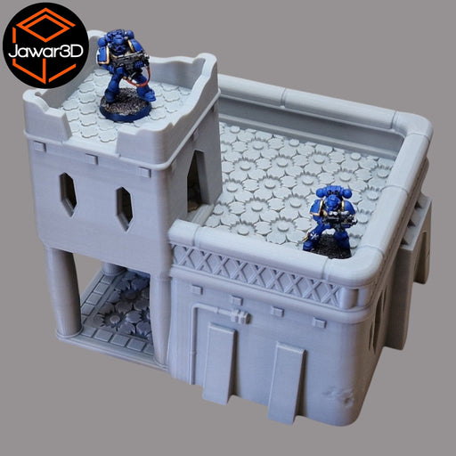 Korrin House #1 - 28mm Wargaming Scatter Terrain Scenery Tabletop Miniature - Only-Games