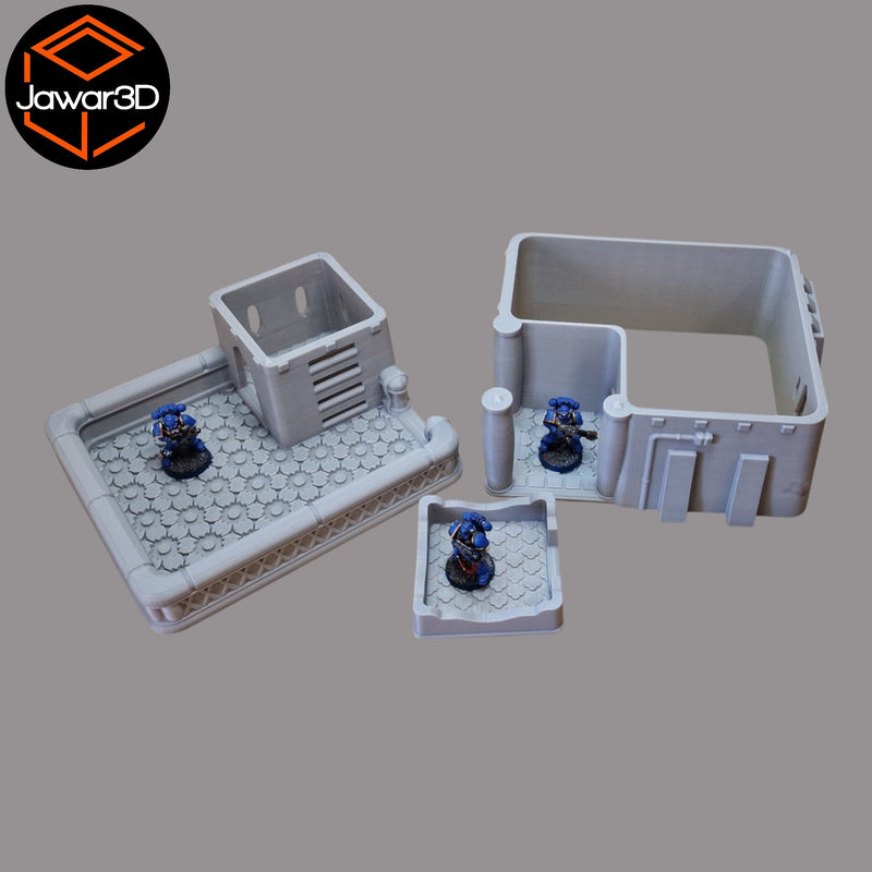Korrin House #1 - 28mm Wargaming Scatter Terrain Scenery Tabletop Miniature - Only-Games