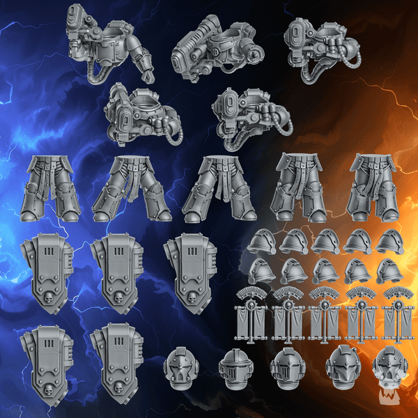 Millennium Wars Heavy Plasma Squad x5