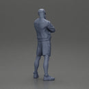 Confident man posing with folded arms, exuding a casual vibe - Only-Games