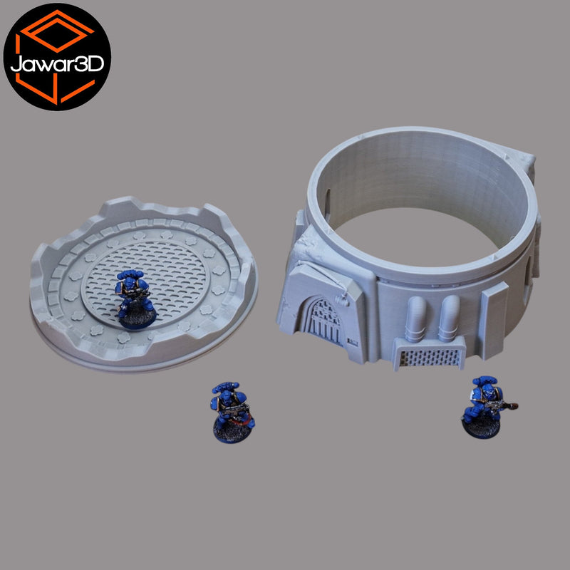 Korrin House #2 - 28mm Wargaming Scatter Terrain Scenery Tabletop Miniature - Only-Games