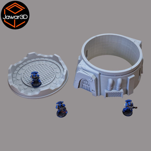 Korrin House #2 - 28mm Wargaming Scatter Terrain Scenery Tabletop Miniature - Only-Games