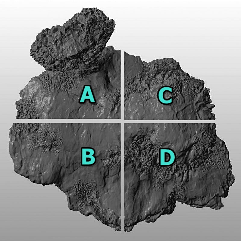 Twins Outcropping - Dynamic Hills Terrain Set - Only-Games