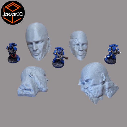 Head Stones - 28mm Wargaming Scatter Terrain Scenery Tabletop Miniature - Only-Games