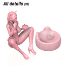 Lustful Kitties / 3 PIECES