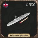 1/1200 HMS Caroline light cruiser - Only-Games