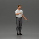 Man Extends Hand for a Handshake in Friendly Gesture - Only-Games