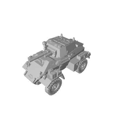 3D Printed Humber Armored Car (x10)