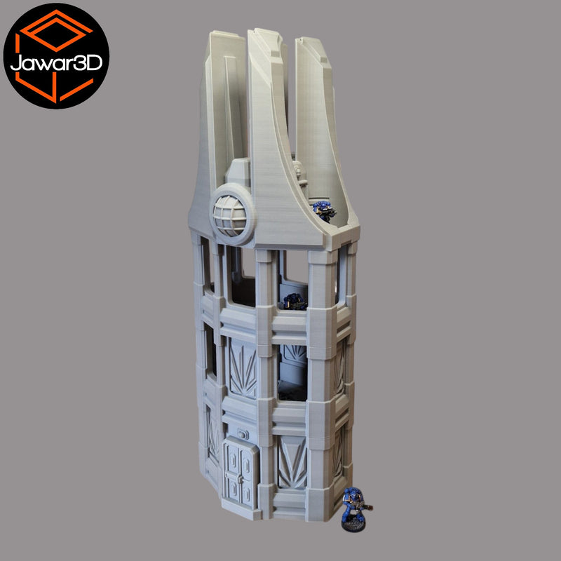 Aric Tower (3 versions) - 28mm Wargaming Scatter Terrain Scenery Tabletop - Only-Games