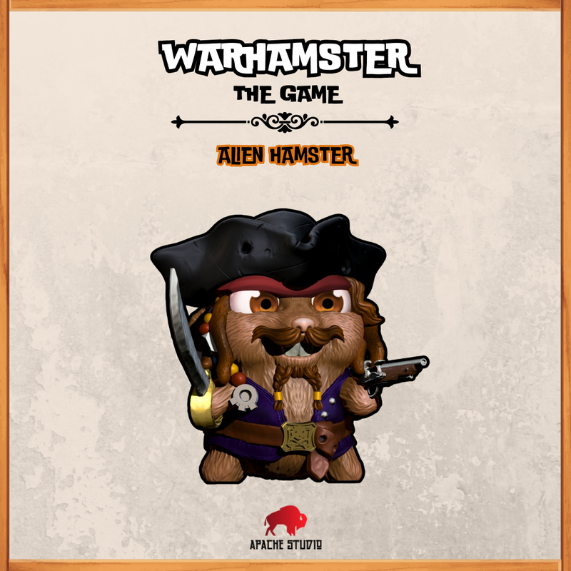 Warhamster The Game: PIRATE HAMSTER