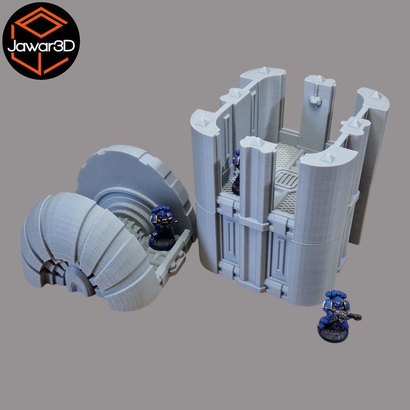 Aric Building (3 versions) - 28mm Wargaming Scatter Terrain Scenery Tabletop - Only-Games