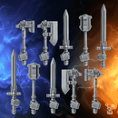 Millennium Wars Cold Weapons Set x10 - Only-Games