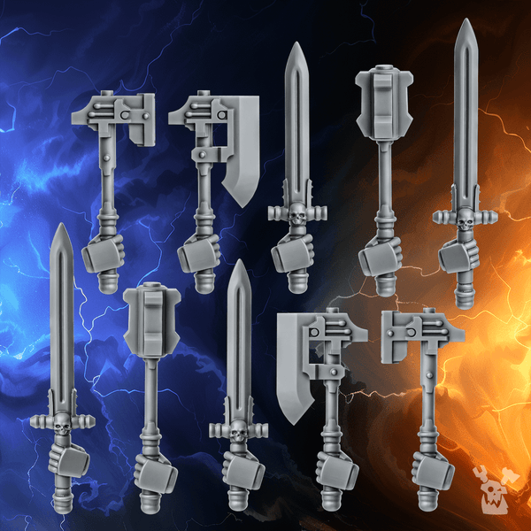 Millennium Wars Cold Weapons Set x10