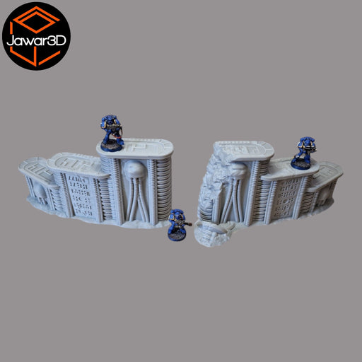 Lyra Stairs - 28mm Wargaming Scatter Terrain Scenery Tabletop Miniature - Only-Games