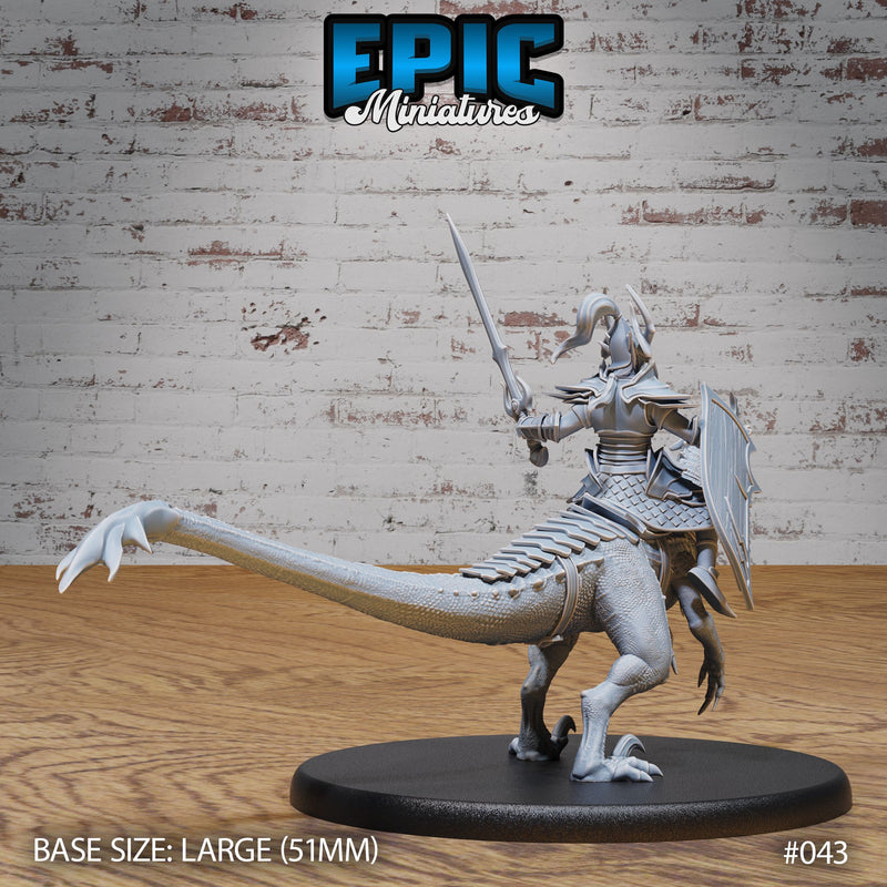 Dark Elf Raptor Mount Rider - Only-Games