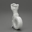 sexy girl in jacket and pants sitting  and hands in hair - Only-Games