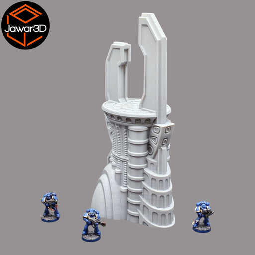 Lyra Warp Gate - 28mm Wargaming Scatter Terrain Scenery Tabletop Miniature - Only-Games
