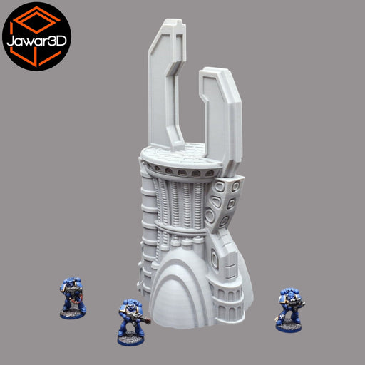 Lyra Warp Gate - 28mm Wargaming Scatter Terrain Scenery Tabletop Miniature - Only-Games