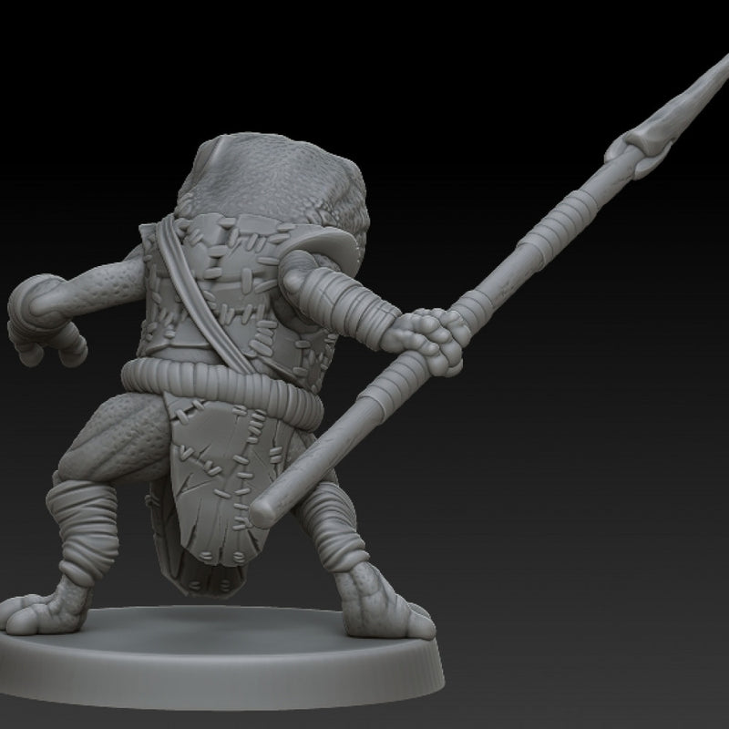 Bullywug Warrior 03 - Only-Games