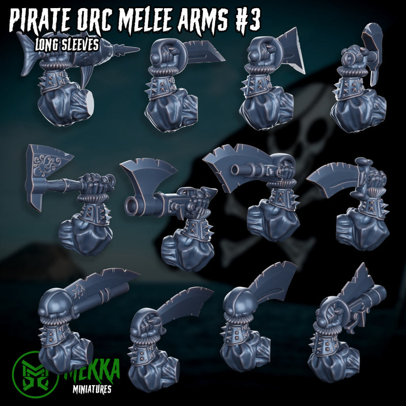 Pirate Orc Melee Arms