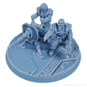 Factory Guard Heavy Cannon - human heavy weapon team (Accell Union) - Only-Games