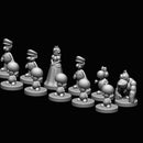 Mario Bros Chess - 2cm Squares