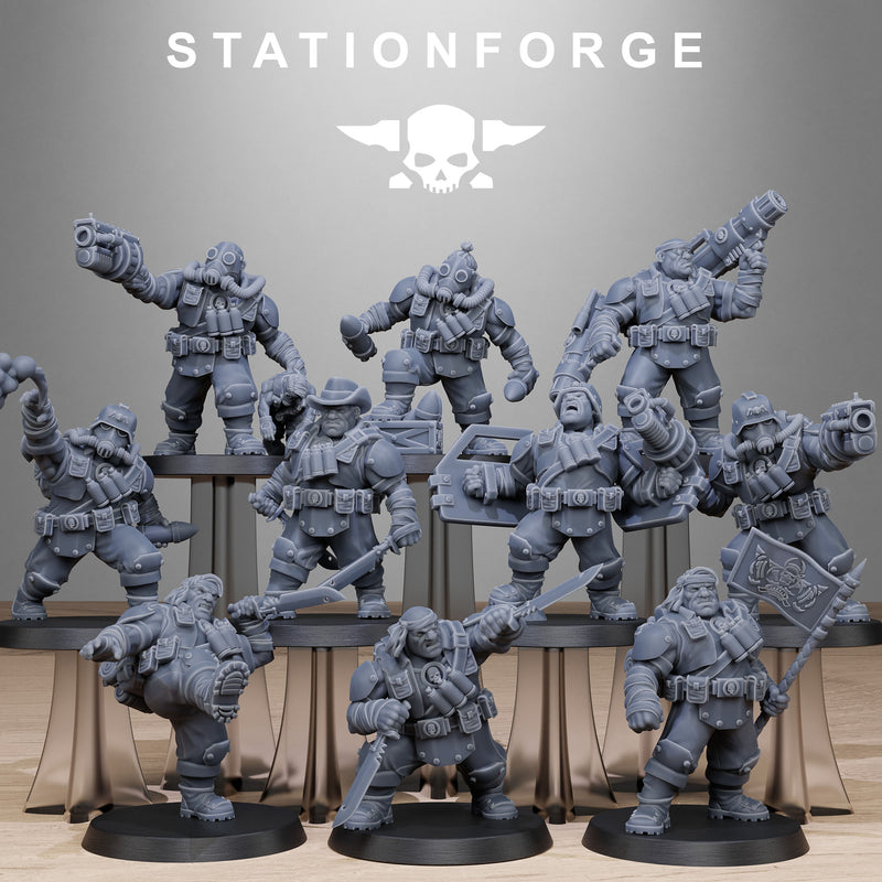 GrimGuard Jungle Fighter Mutants - Only-Games