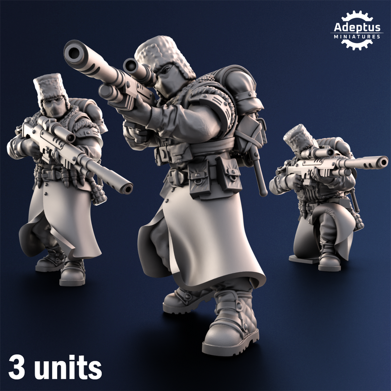 Snipers. Coldreach Regiment. Imperial Guard - Only-Games