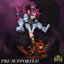 Tess Thunderfoot [PRE-SUPPORTED] Female Warrior Paladin Halfling Fighter - Only-Games