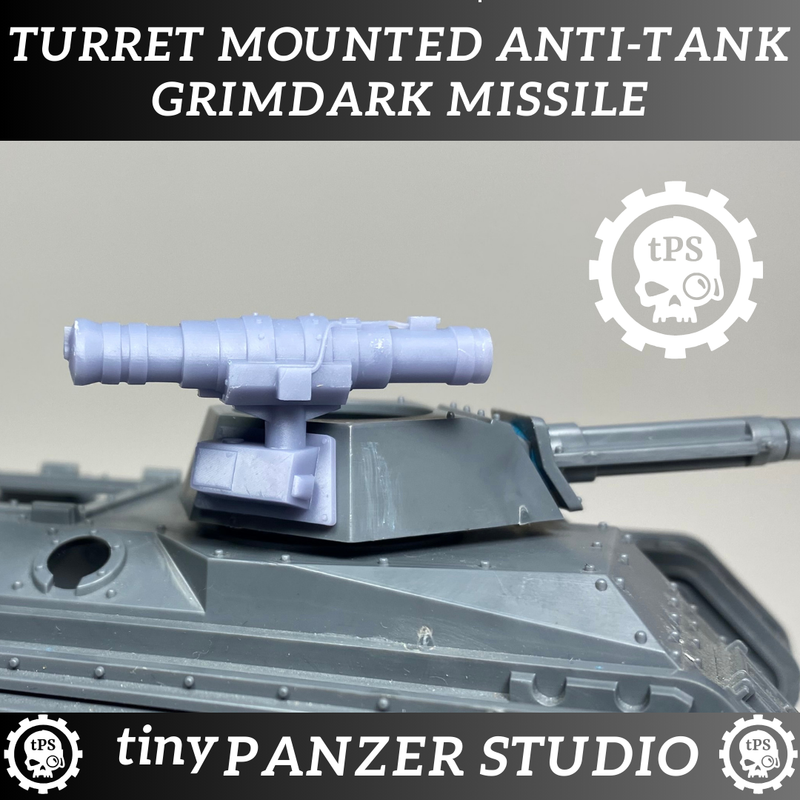 Anti-tank Grimdark Missile (ATGM) for Transport Turrets - Only-Games