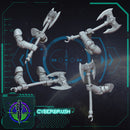 Space Vikings, Dual hands Axe 3 - Only-Games