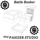 Imperial Battle Bunker terrain for scifi tabletop wargaming