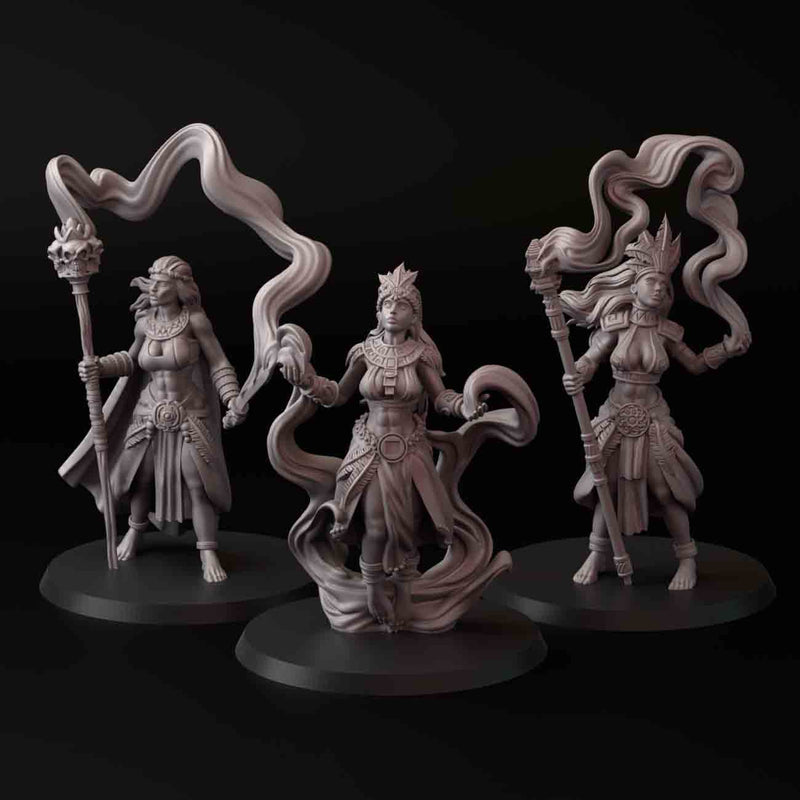Quqa Amazon: Sorcerers (3 models)