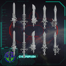 Crimson Angels, Swords - Only-Games