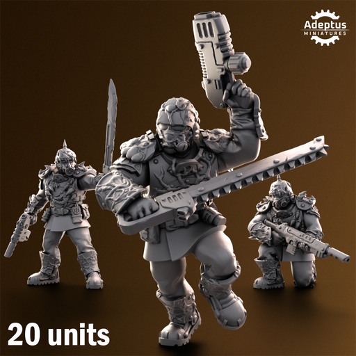 Squad. Sporeblight Regiment. Renegades and Heretics - Only-Games